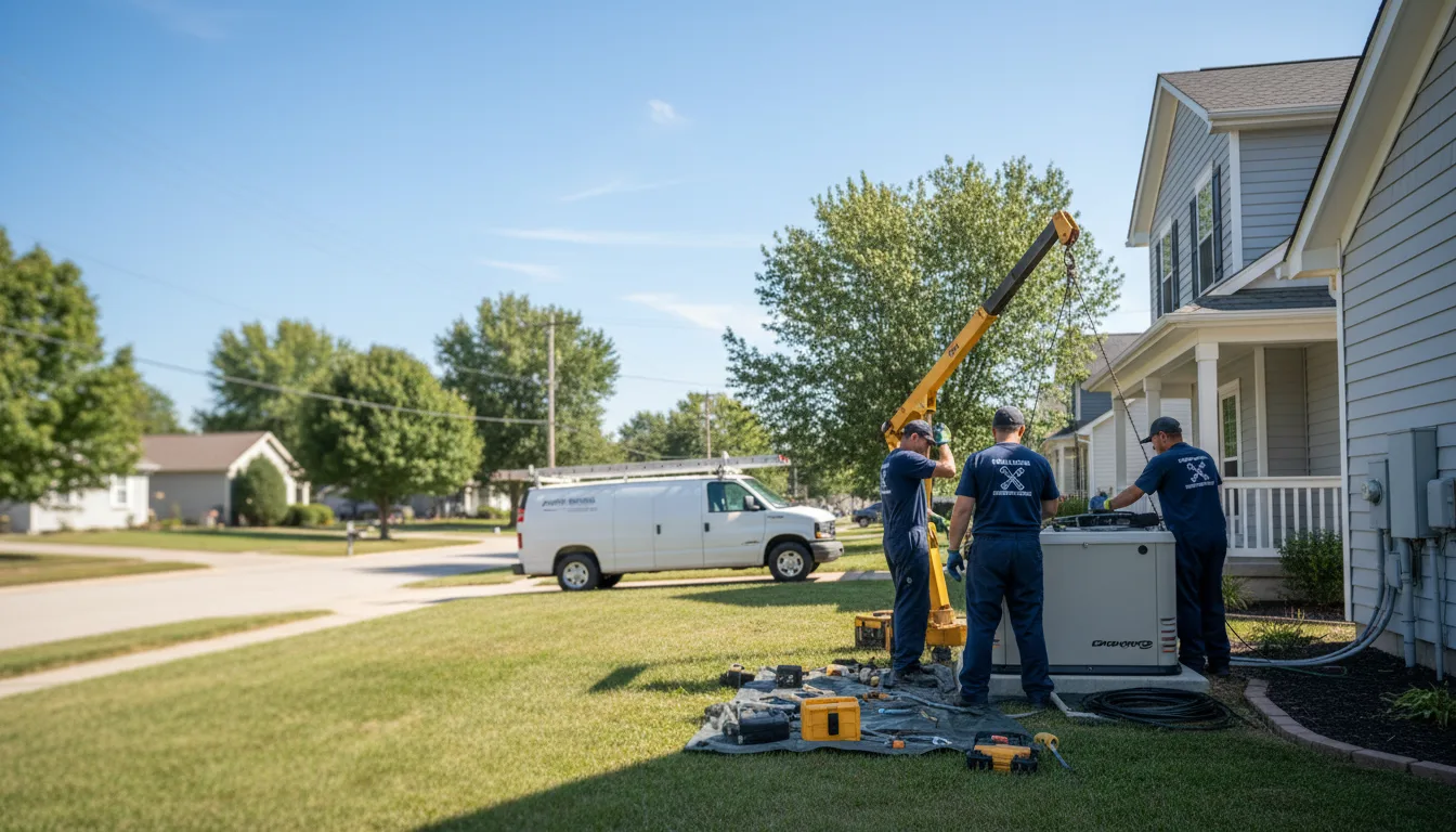 Generator Installation in Burlington, MI near me